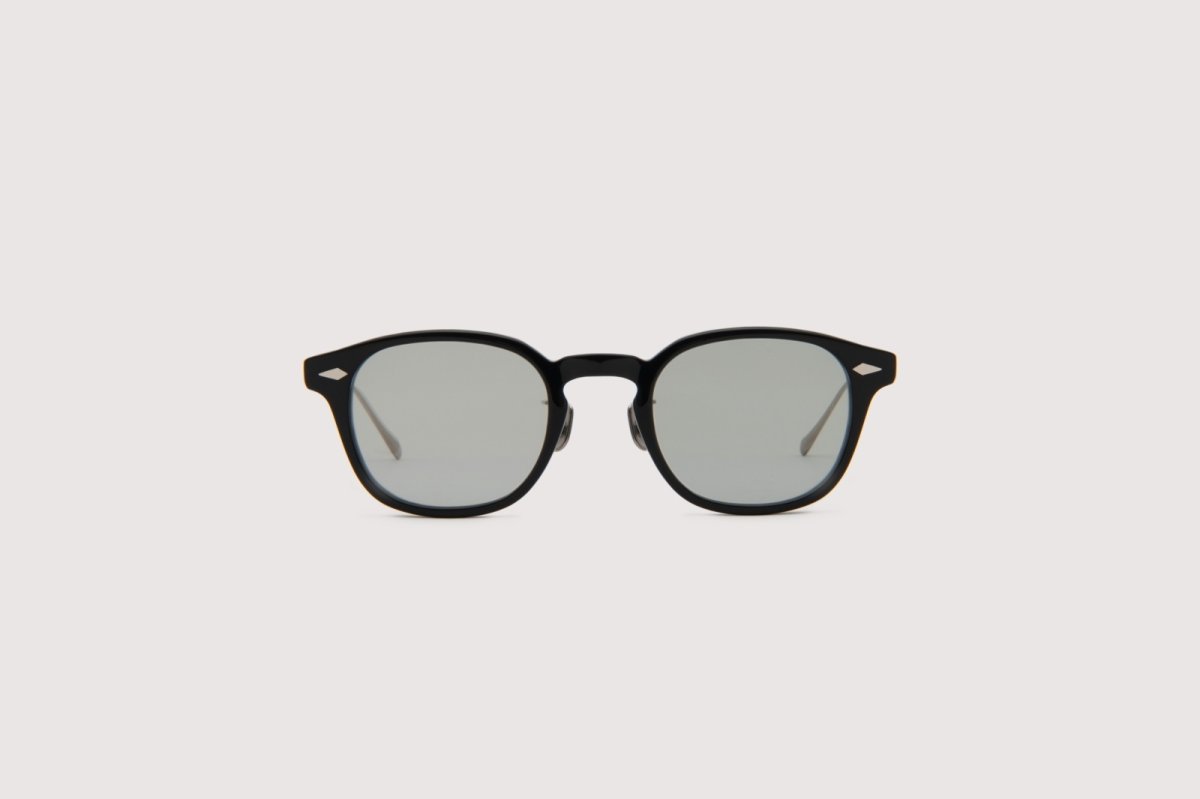 画像2: NOCHINO OPTICAL  JIFUSAN #1. GLOSS BLACK × CLEAR to GREY (調光) (2)