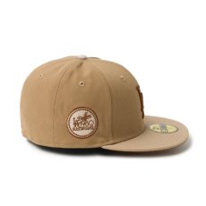 画像4: NEW ERA   59FIFTY MLB Camouflage Color ロサンゼルス・ドジャース カーキ/キャメル/ストーン (4)