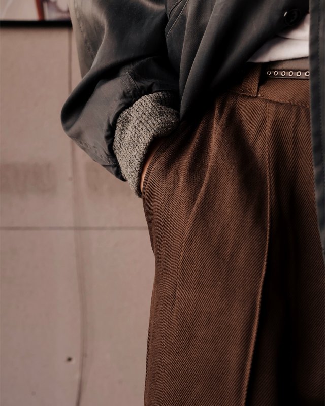 OLD JOE FRONT TUCK ARMY TROUSER 261OJ-PT09 公式通販