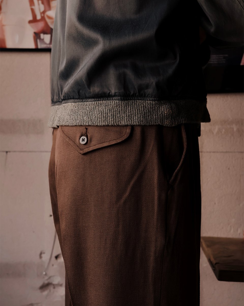 画像5: OLD JOE   FRONT TUCK ARMY TROUSER (5)