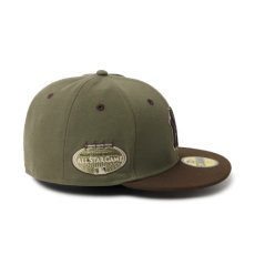 画像4: NEW ERA   59FIFTY MLB Camouflage Color ニューヨーク・ヤンキース ニューオリーブ/ウォルナット (4)