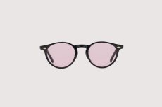 画像2: NOCHINO OPTICAL  TSUKIYOMI #16. GLOSS BLACK × SAKURA to D.GREY (調光) (2)