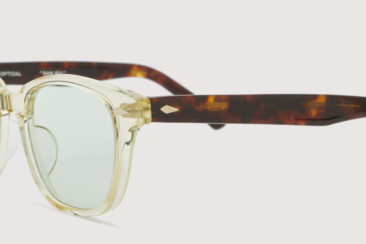 画像5: NOCHINO OPTICAL  SANSUI #5. CITRON & AMBER × L.SMOKE GREEN (非調光) (5)