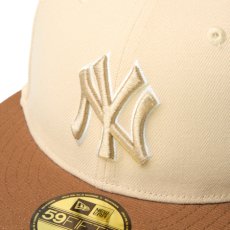 画像8: NEW ERA  59FIFTY Mocha Mousse ニューヨーク・ヤンキース オーツミルク/トッフィー (8)