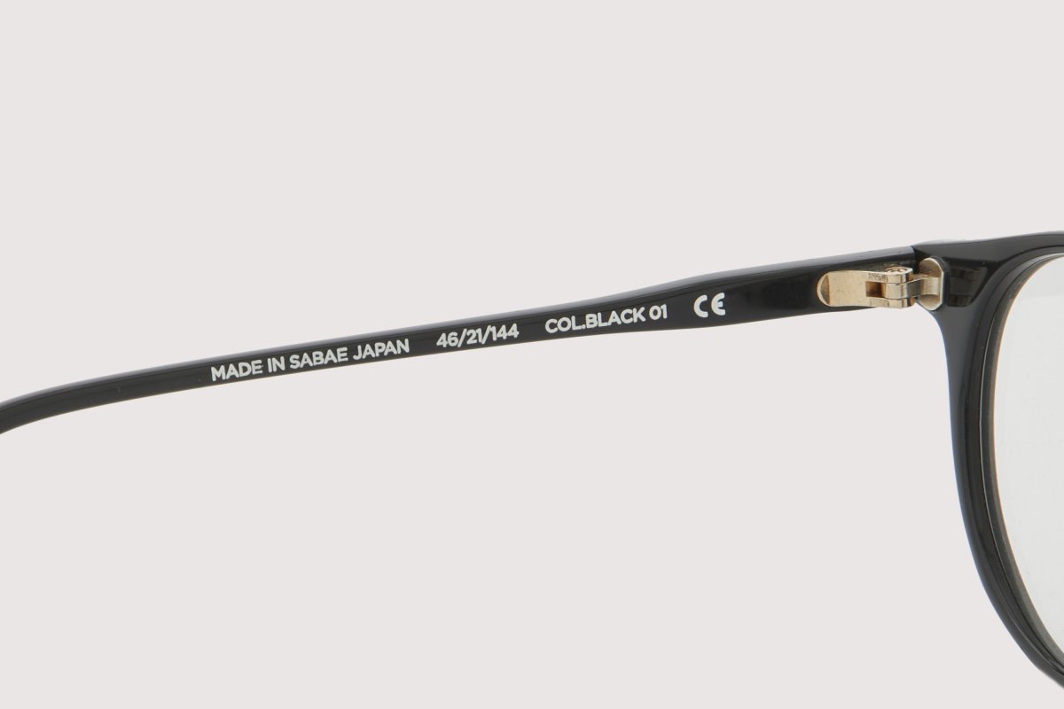 画像7: NOCHINO OPTICAL  TSUKIYOMI #1. GLOSS BLACK × CLEAR to GREY (調光) (7)