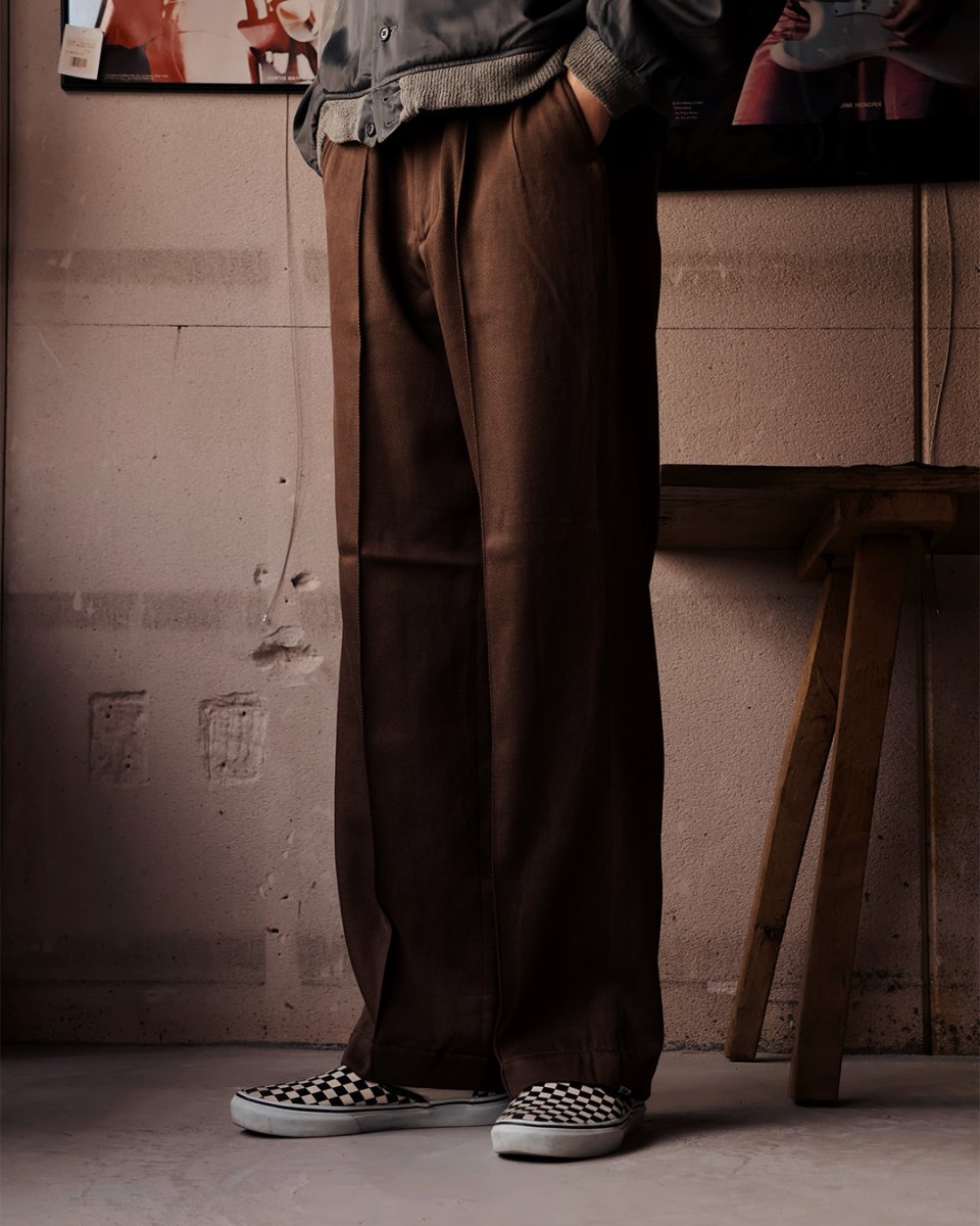 画像3: OLD JOE   FRONT TUCK ARMY TROUSER (3)