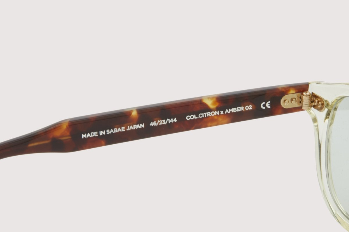 画像7: NOCHINO OPTICAL  NOCHINO #8 CITRON & AMBER × GREY GREEN to D.GREY (調光) (7)