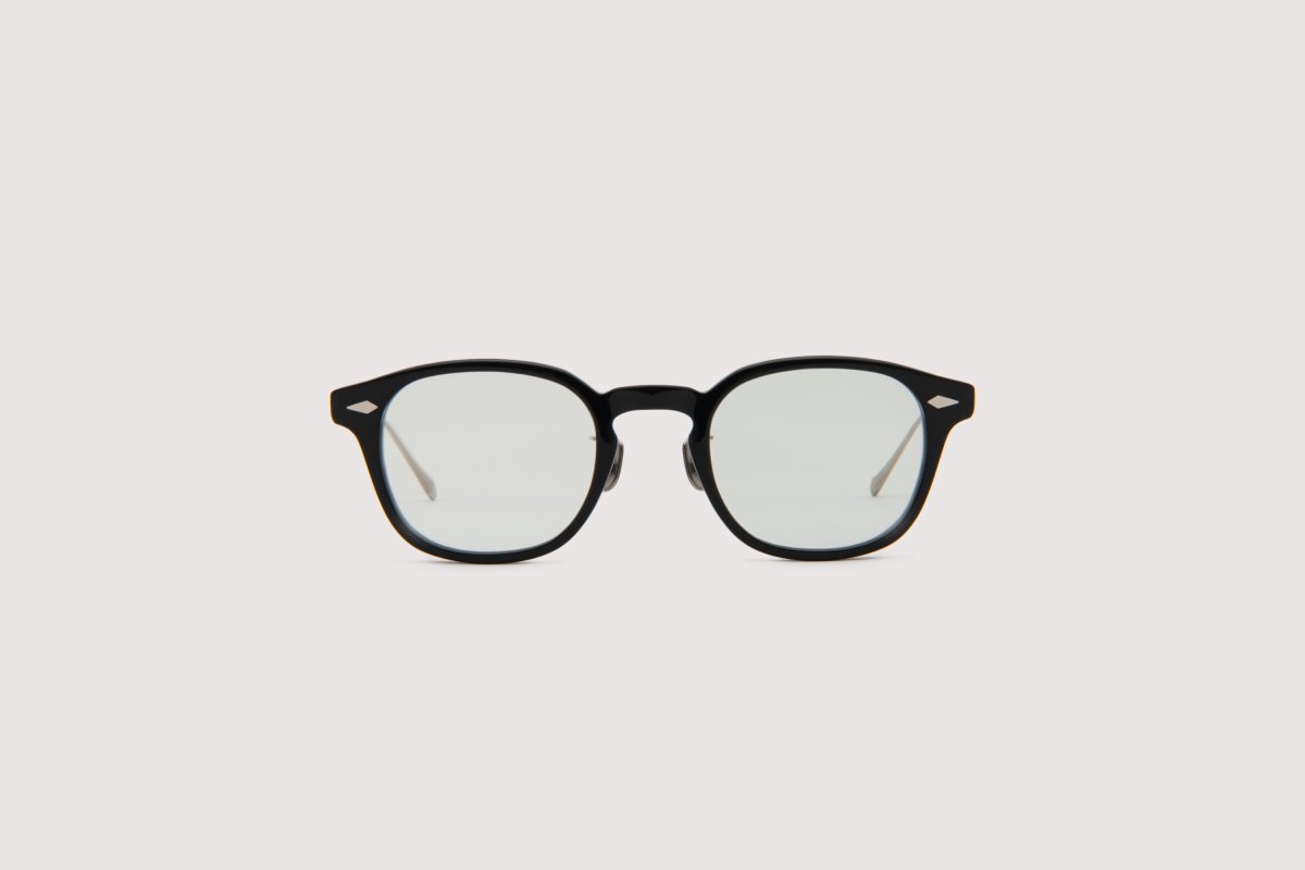 画像1: NOCHINO OPTICAL  JIFUSAN #2. GLOSS BLACK × GREY GREEN to D.GREY (調光) (1)