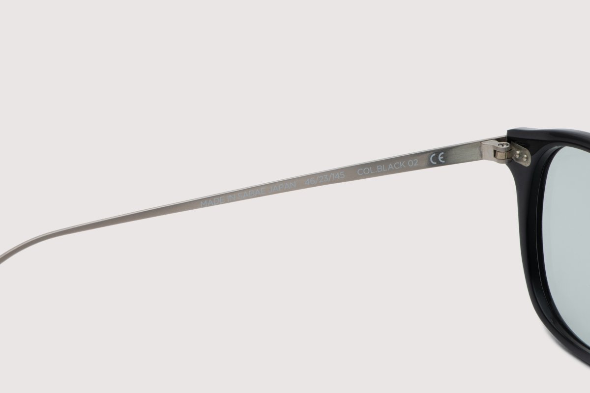 画像11: NOCHINO OPTICAL  JIFUSAN #2. GLOSS BLACK × GREY GREEN to D.GREY (調光) (11)