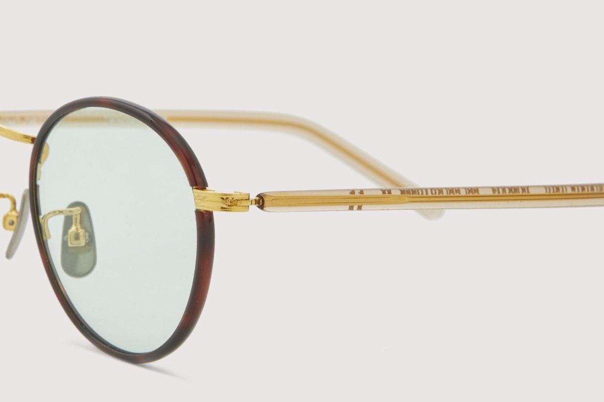 画像4: NOCHINO OPTICAL  KYOKUSUI #3. RICH AMBER & CHAMPAGNE GOLD × GREY GREEN to D.GREY (調光) (4)