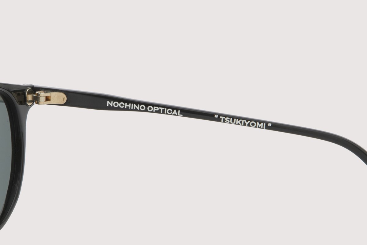 画像6: NOCHINO OPTICAL  TSUKIYOMI #4. GLOSS BLACK × DARK GREY (非調光) (6)