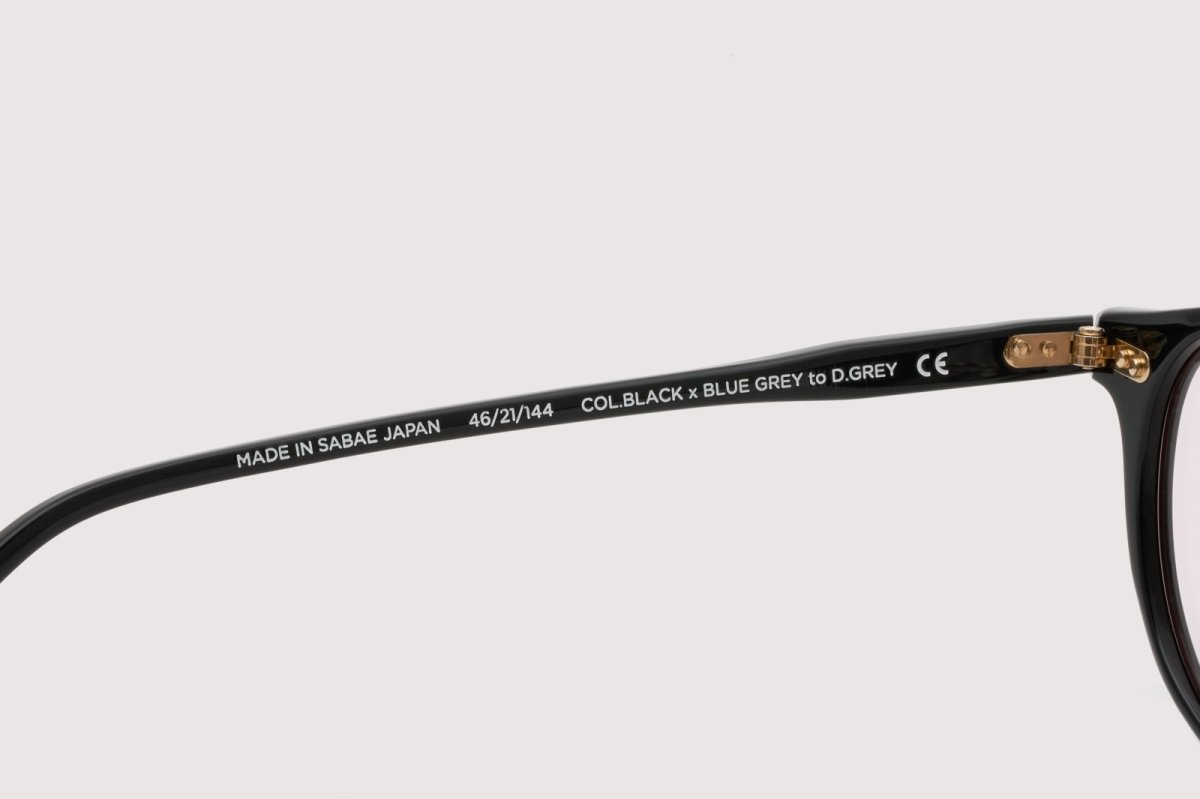 画像10: NOCHINO OPTICAL  TSUKIYOMI #16. GLOSS BLACK × SAKURA to D.GREY (調光) (10)