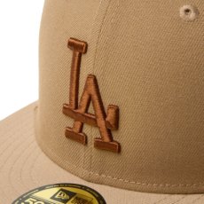画像9: NEW ERA   59FIFTY MLB Camouflage Color ロサンゼルス・ドジャース カーキ/キャメル/ストーン (9)