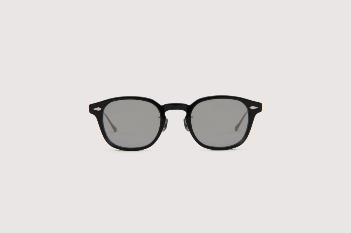 画像3: NOCHINO OPTICAL  JIFUSAN #2. GLOSS BLACK × GREY GREEN to D.GREY (調光) (3)