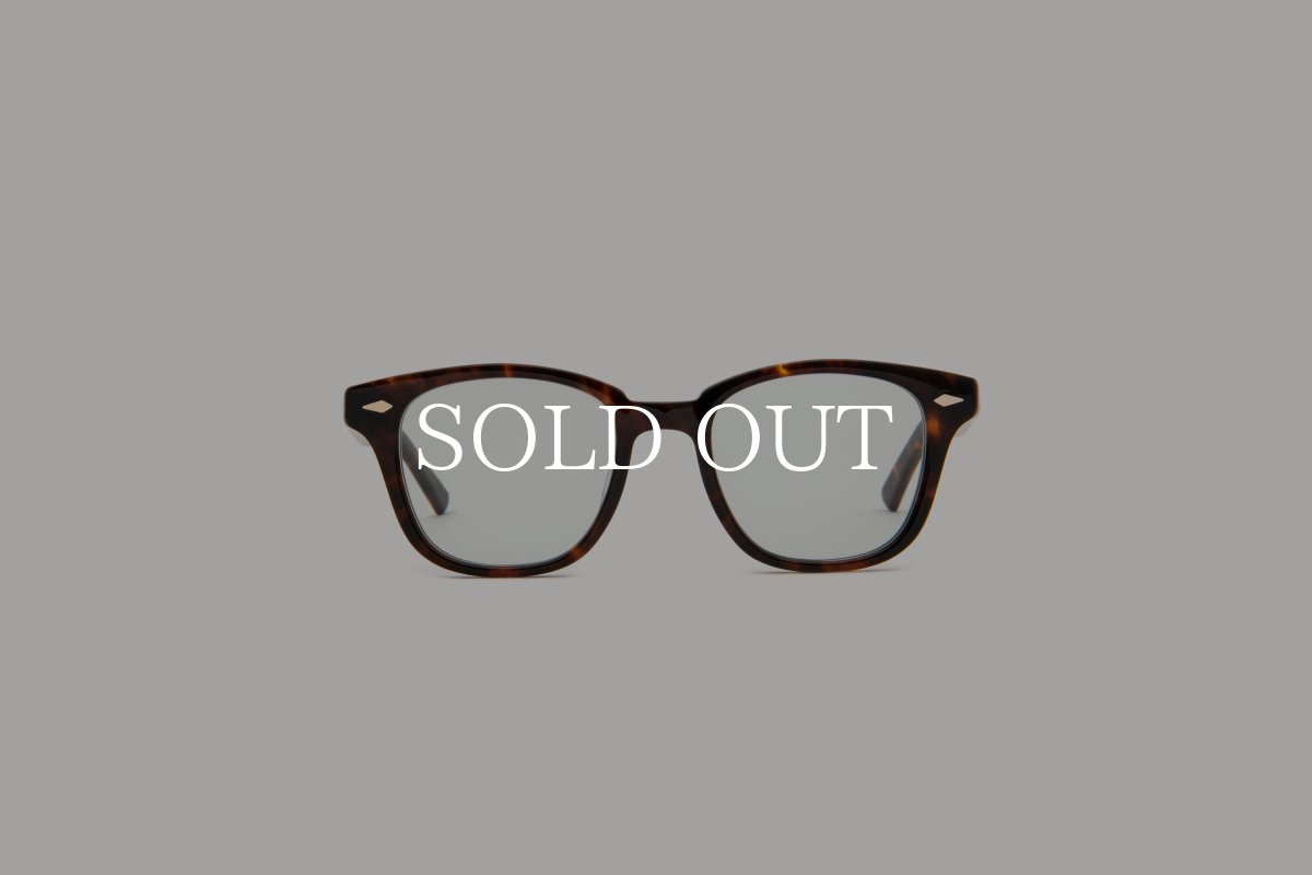 画像1: NOCHINO OPTICAL  SANSUI #3. RICH AMBER × GREY GREEN to D.GREY (調光) (1)