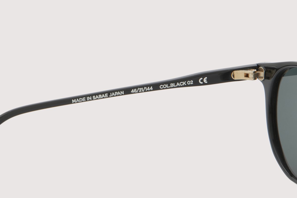 画像7: NOCHINO OPTICAL  TSUKIYOMI #4. GLOSS BLACK × DARK GREY (非調光) (7)