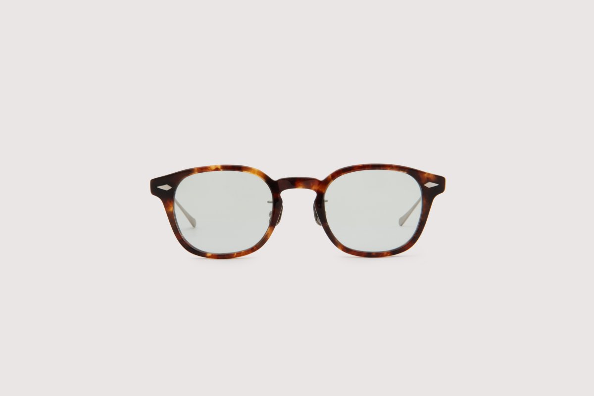 画像1: NOCHINO OPTICAL  JIFUSAN #3. RICH AMBER × GREY GREEN to D.GREY (調光) (1)