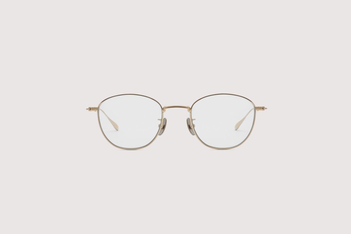 画像1: NOCHINO OPTICAL  KOUGETSU #3. CHAMPAGNE GOLD × CLEAR to D.GREY (調光) (1)