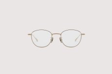 画像1: NOCHINO OPTICAL  KOUGETSU #3. CHAMPAGNE GOLD × CLEAR to D.GREY (調光) (1)