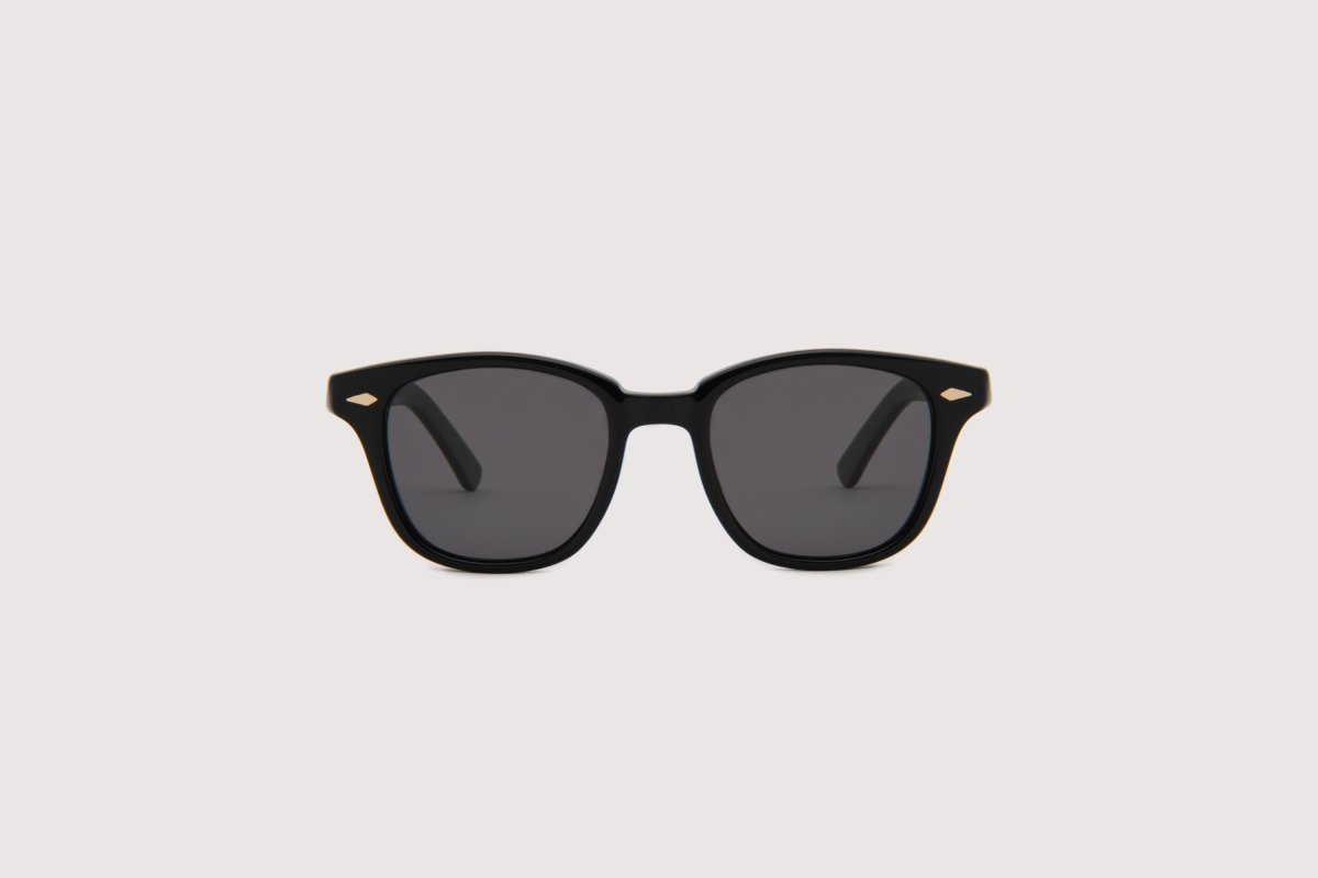 画像1: NOCHINO OPTICAL  SANSUI #H1. GROSS BLACK × BLACK POLARIZED LENS(偏光) (1)