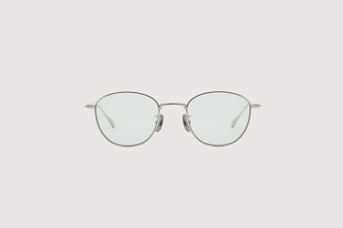 画像1: NOCHINO OPTICAL  KOUGETSU #2. PLUTINUM SILVER × GREY GREEN to D.GREY (調光) (1)
