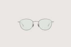 画像1: NOCHINO OPTICAL  KOUGETSU #2. PLUTINUM SILVER × GREY GREEN to D.GREY (調光) (1)