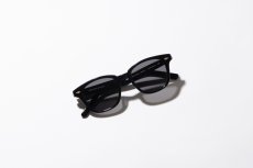 画像2: NOCHINO OPTICAL  SANSUI #H1. GROSS BLACK × BLACK POLARIZED LENS(偏光) (2)