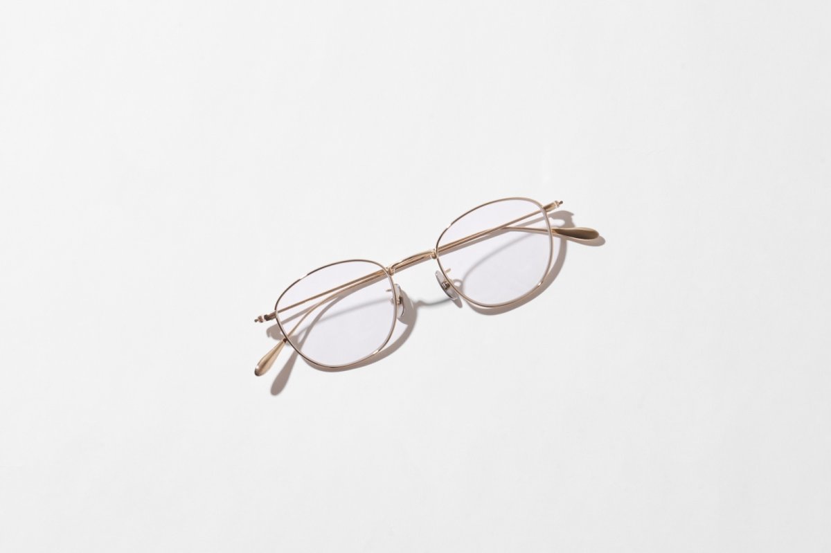 画像5: NOCHINO OPTICAL  KOUGETSU #3. CHAMPAGNE GOLD × CLEAR to D.GREY (調光) (5)