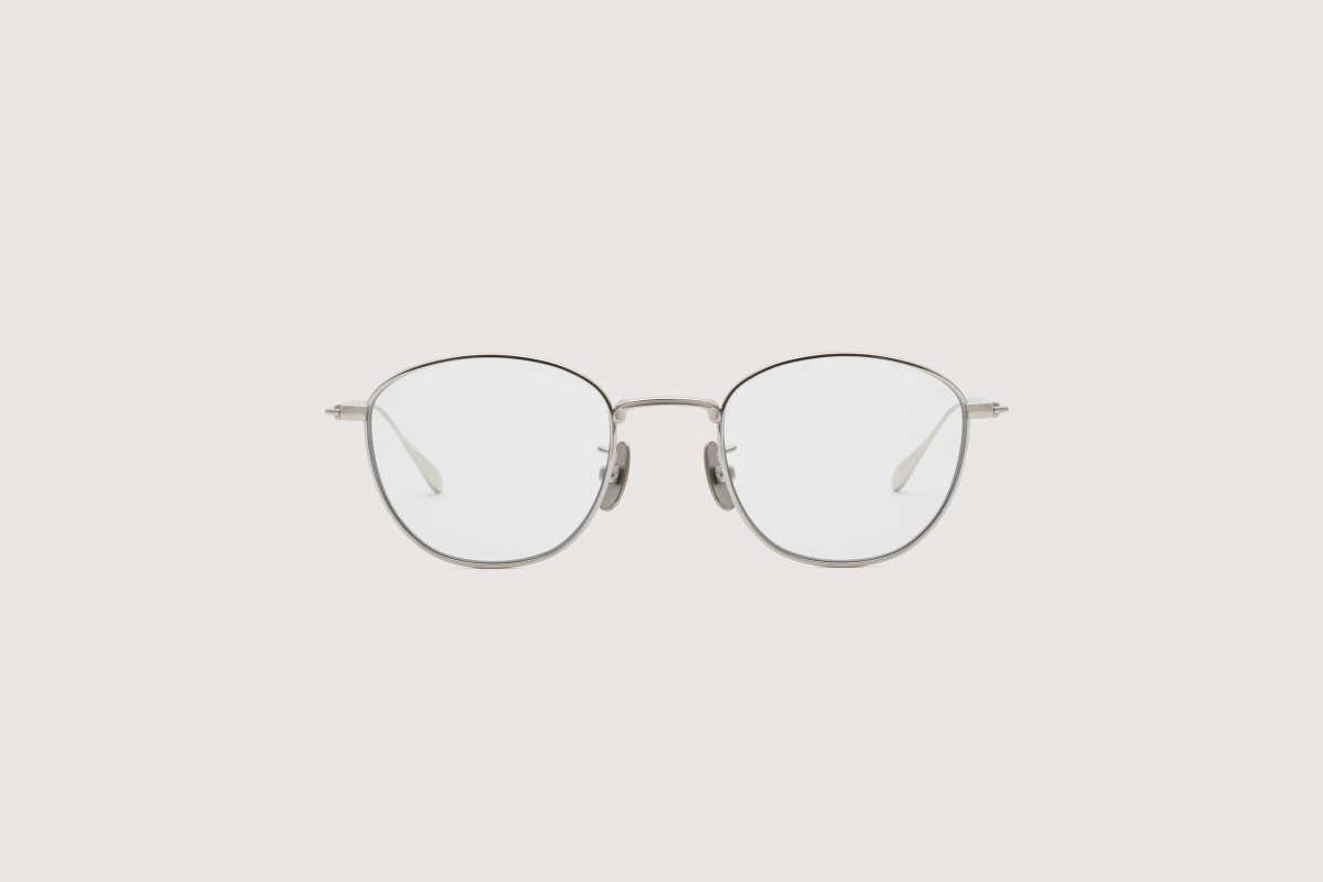 画像1: NOCHINO OPTICAL  KOUGETSU #1. PLUTINUM SILVER × CLEAR to D.GREY (調光) (1)