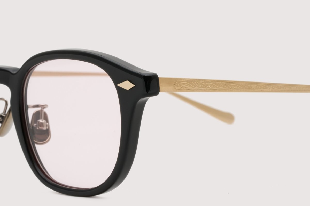 画像9: NOCHINO OPTICAL  JIFUSAN #10 GROSS BLACK × SAKURA to D.GREY (調光) (9)