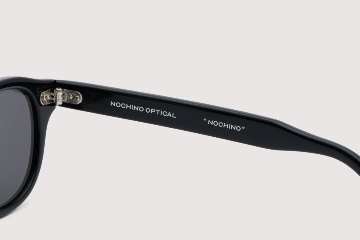画像4: NOCHINO OPTICAL  NOCHINO #H1. GROSS BLACK × BLACK POLARIZED LENS (偏光) (4)