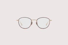 画像1: NOCHINO OPTICAL  KOUGETSU #5. CHAMPAGNE GOLD & AMBER × CLEAR to GREY (調光) (1)