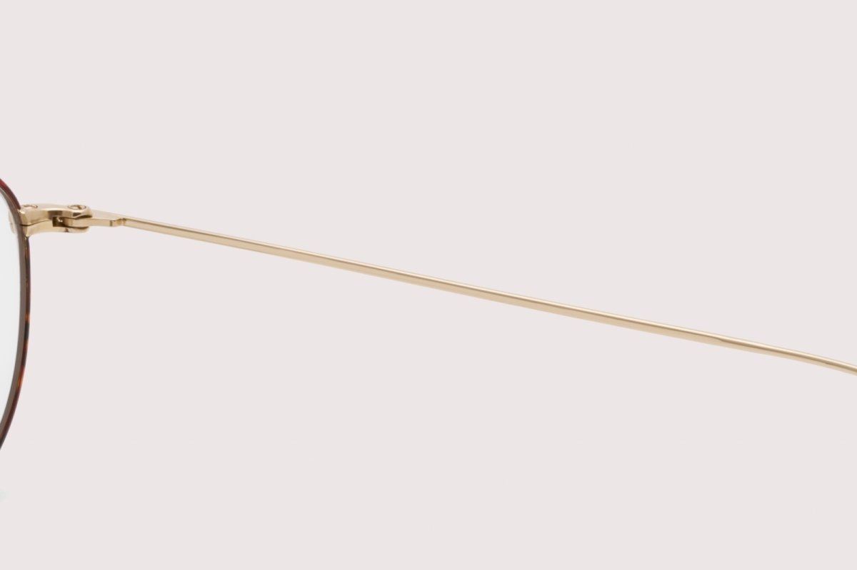 画像10: NOCHINO OPTICAL  KOUGETSU #5. CHAMPAGNE GOLD & AMBER × CLEAR to GREY (調光) (10)