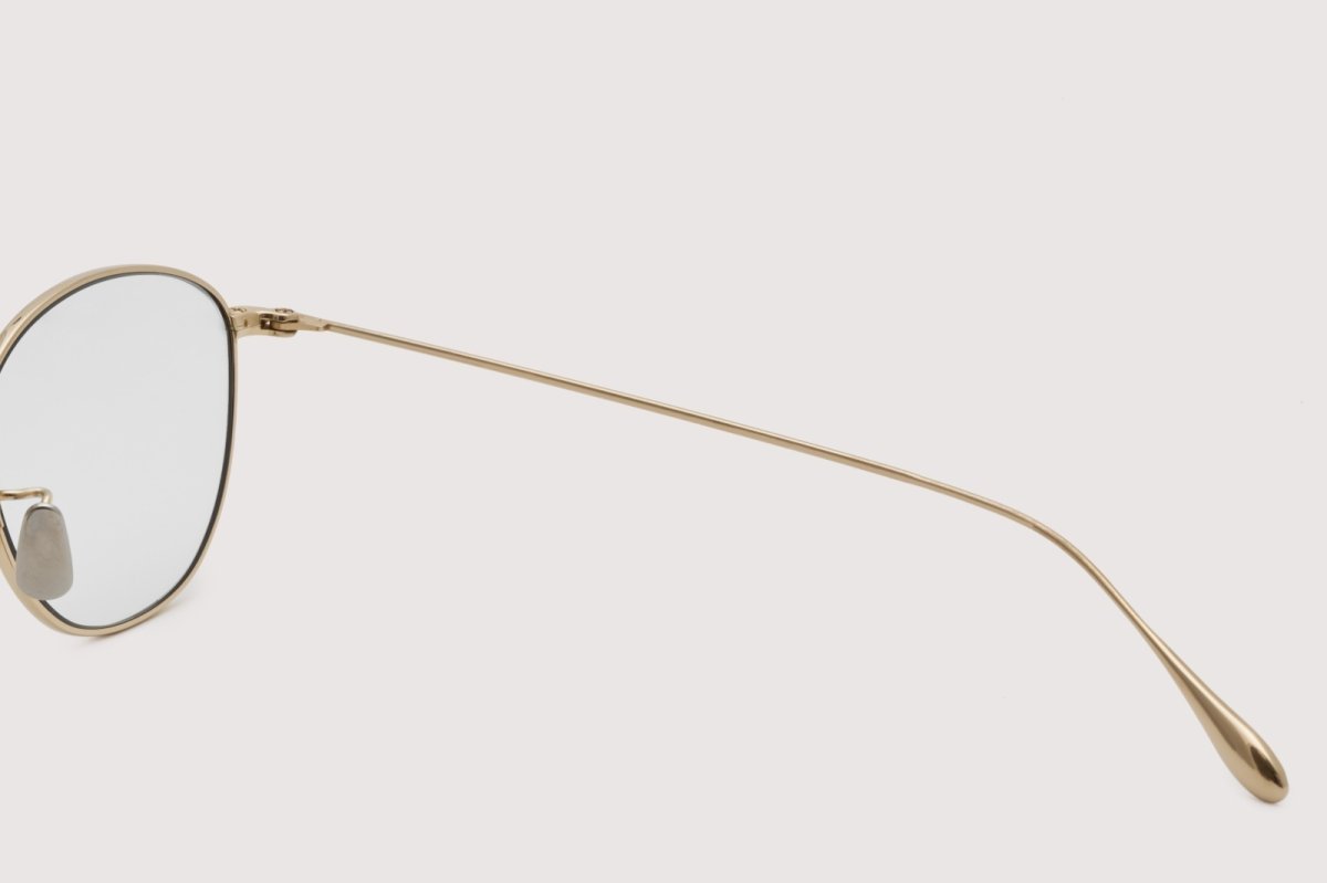 画像9: NOCHINO OPTICAL  KOUGETSU #3. CHAMPAGNE GOLD × CLEAR to D.GREY (調光) (9)