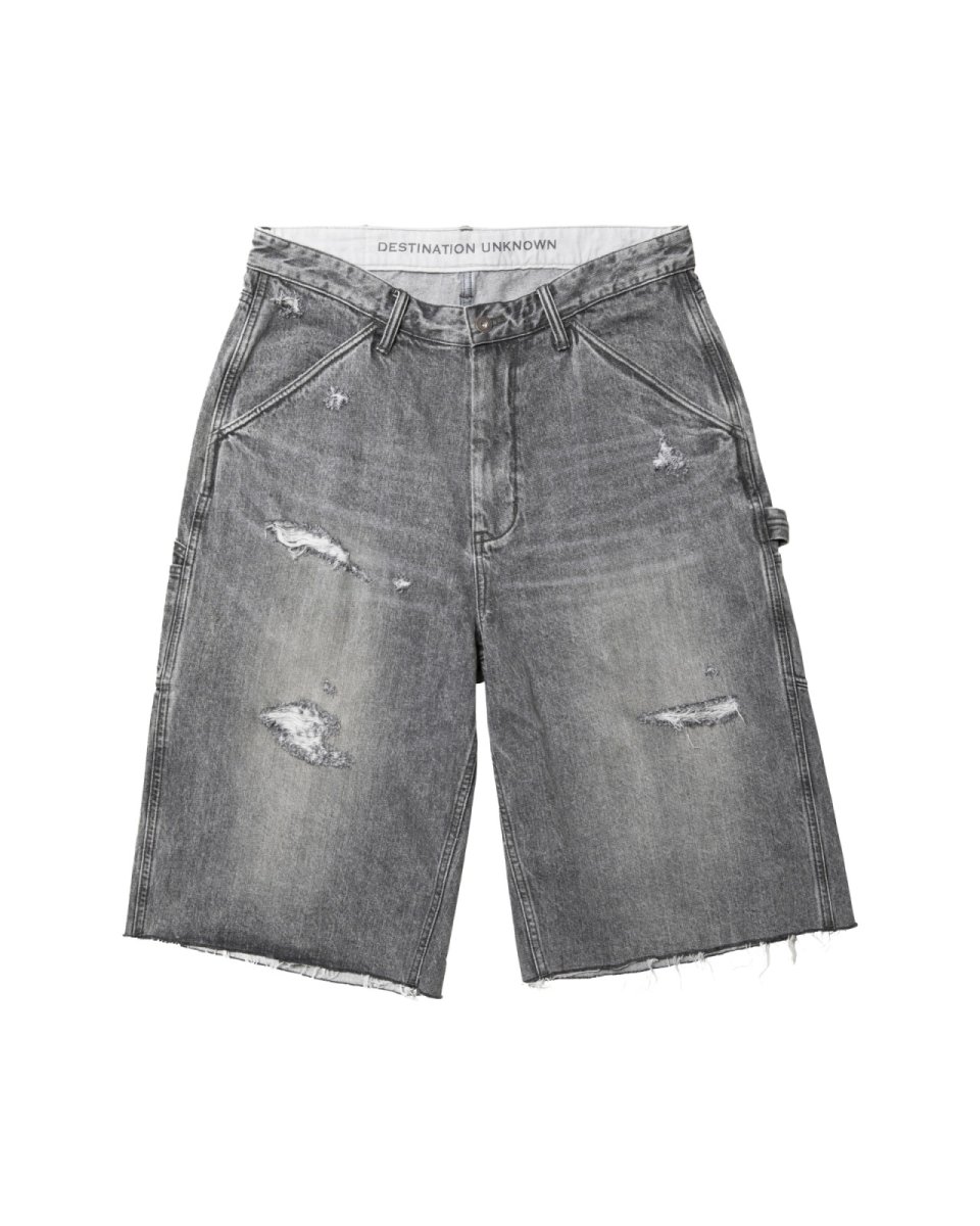 画像25: Liberaiders  DAMAGED DENIM BUGGY SHORTS (25)