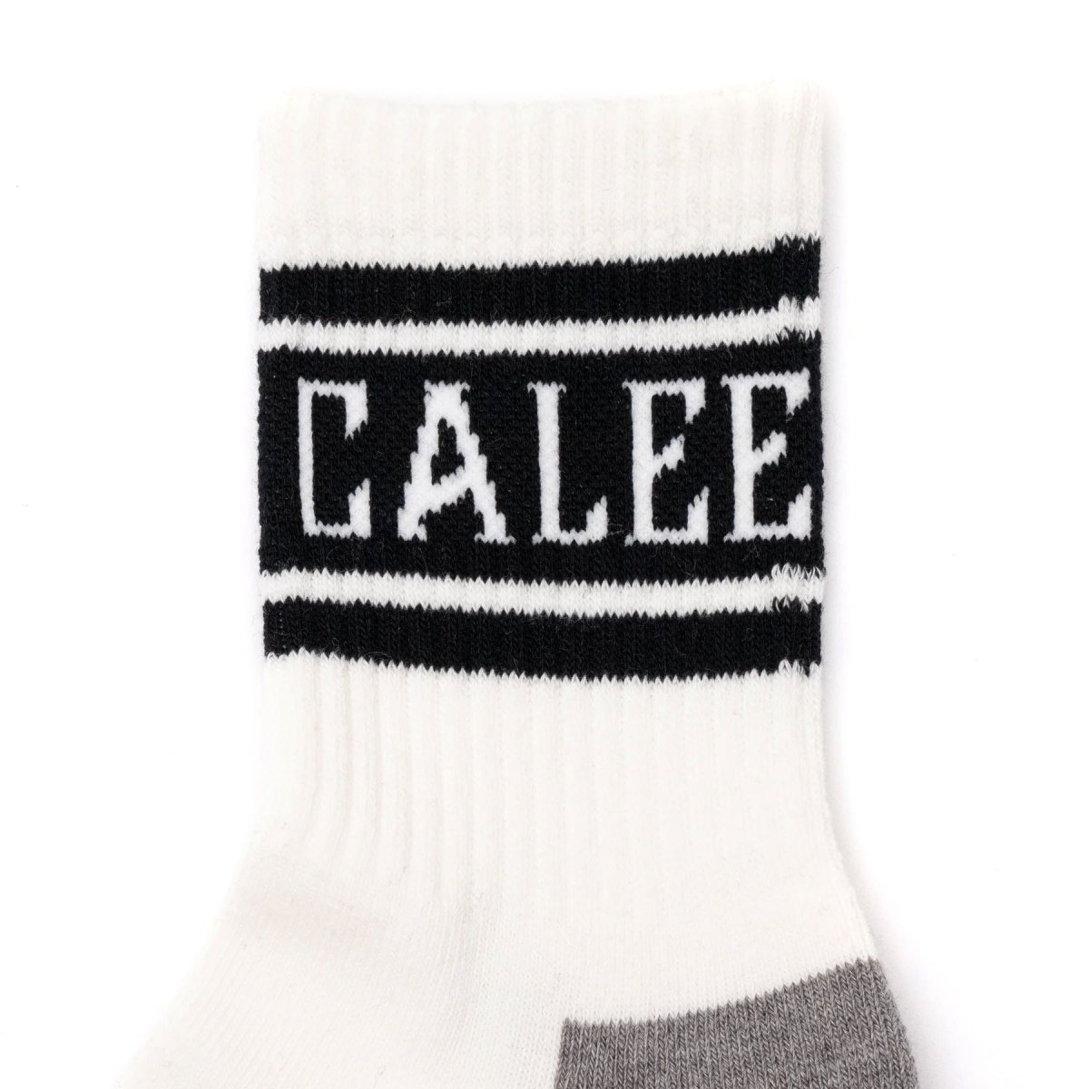 画像2: CALEE  JACQUARD PILE LINE SOCKS (2)