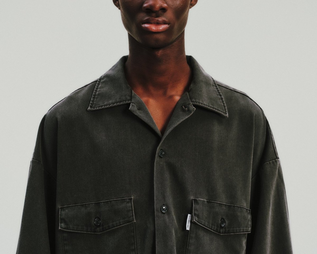 画像6: COOTIE PRODUCTIONS   Pigment Coating T/R Twill S/S Work Shirt (6)