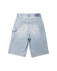 画像3: Liberaiders  DAMAGED DENIM BUGGY SHORTS (3)
