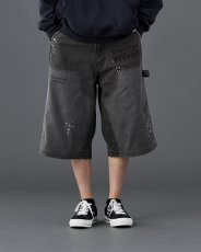 画像4: Liberaiders  HANDWRITING CANVAS WORK SHORTS (4)