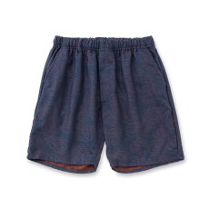 画像1: CALEE  ROSE PATTERN JACQUARD EASY SHORTS (1)