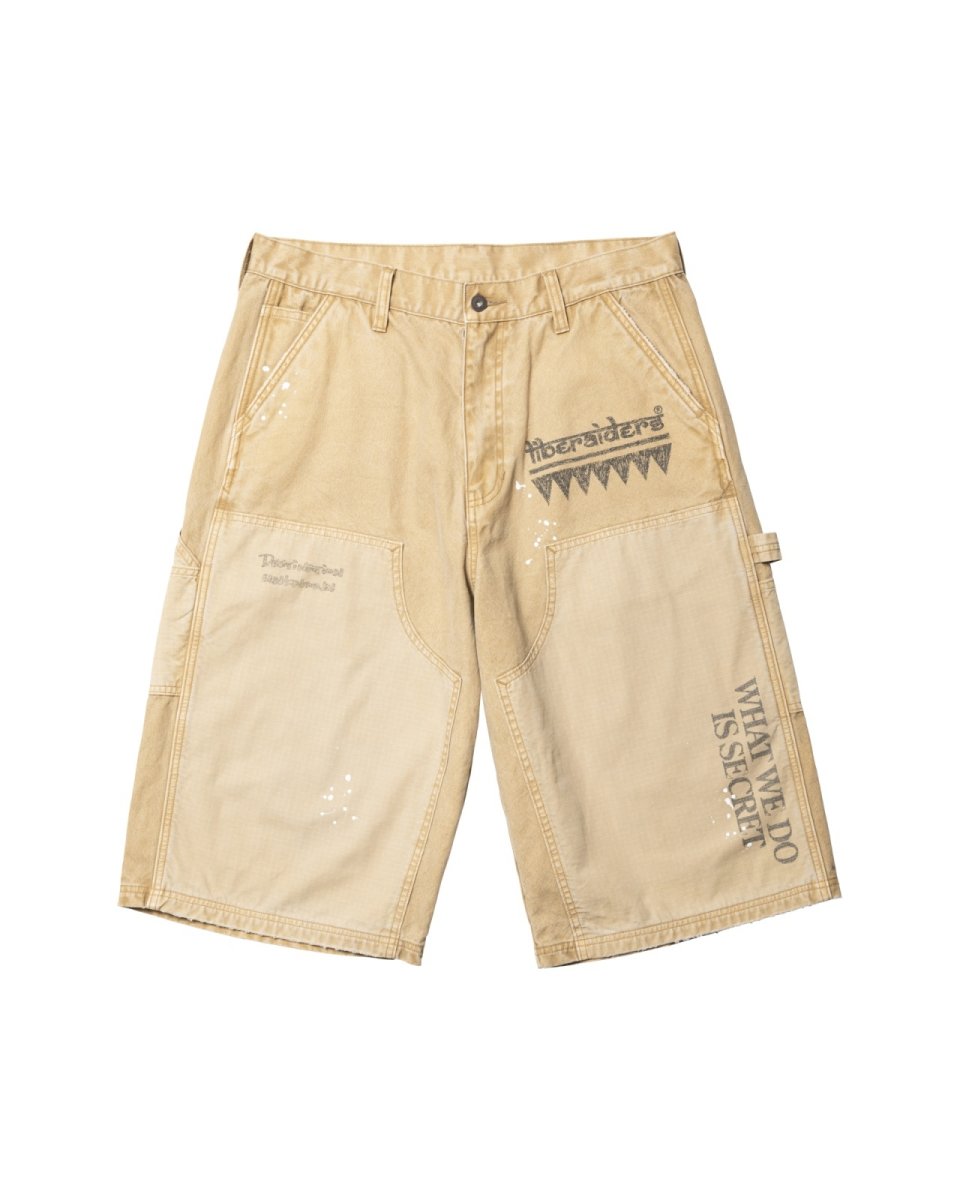 画像34: Liberaiders  HANDWRITING CANVAS WORK SHORTS (34)