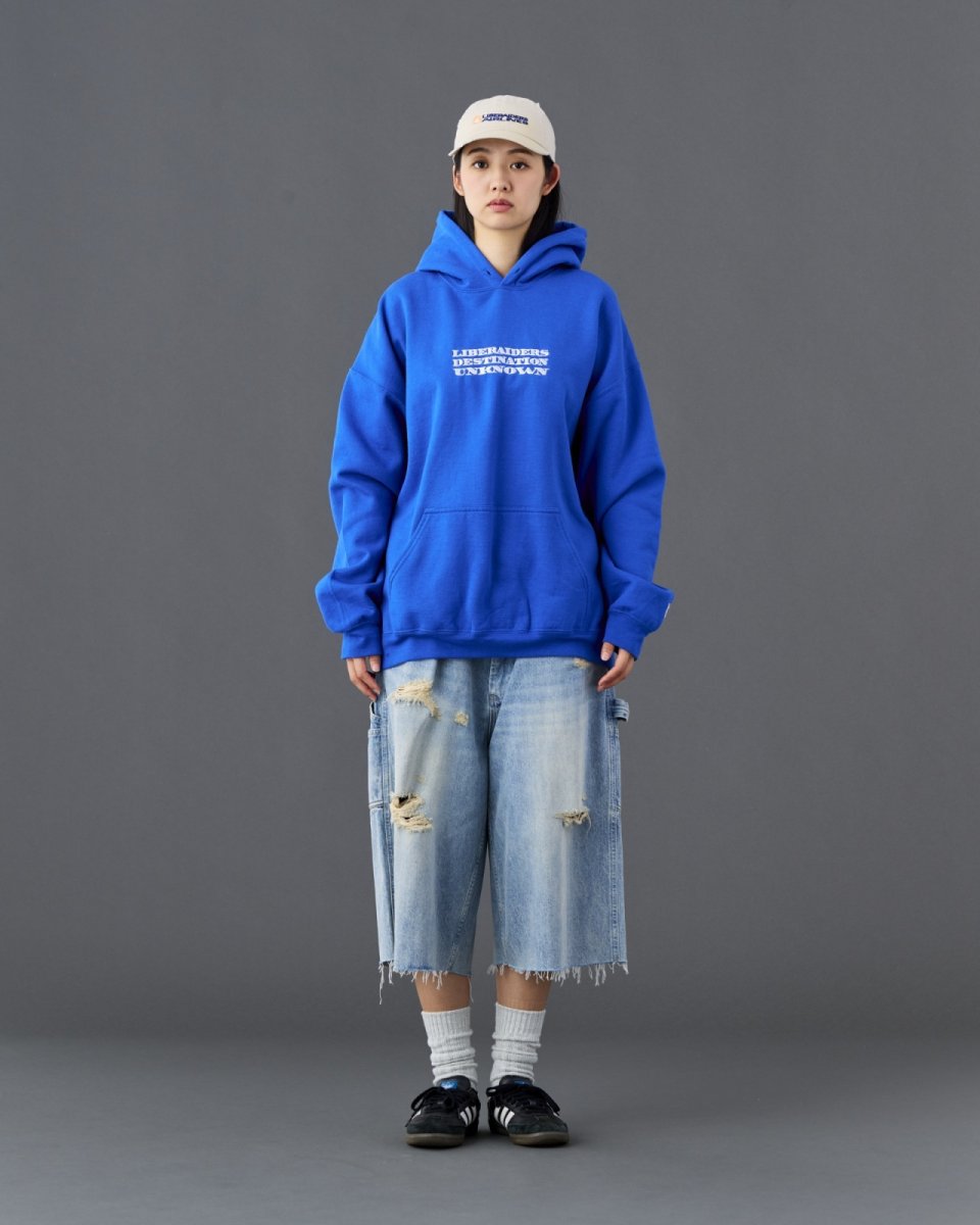 画像16: Liberaiders  DAMAGED DENIM BUGGY SHORTS (16)