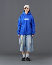 画像16: Liberaiders  DAMAGED DENIM BUGGY SHORTS (16)