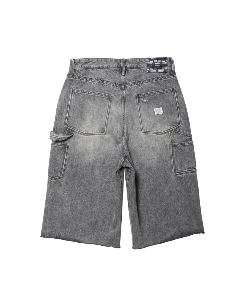 画像26: Liberaiders  DAMAGED DENIM BUGGY SHORTS (26)