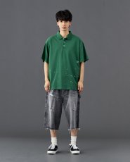 画像34: Liberaiders  DAMAGED DENIM BUGGY SHORTS (34)