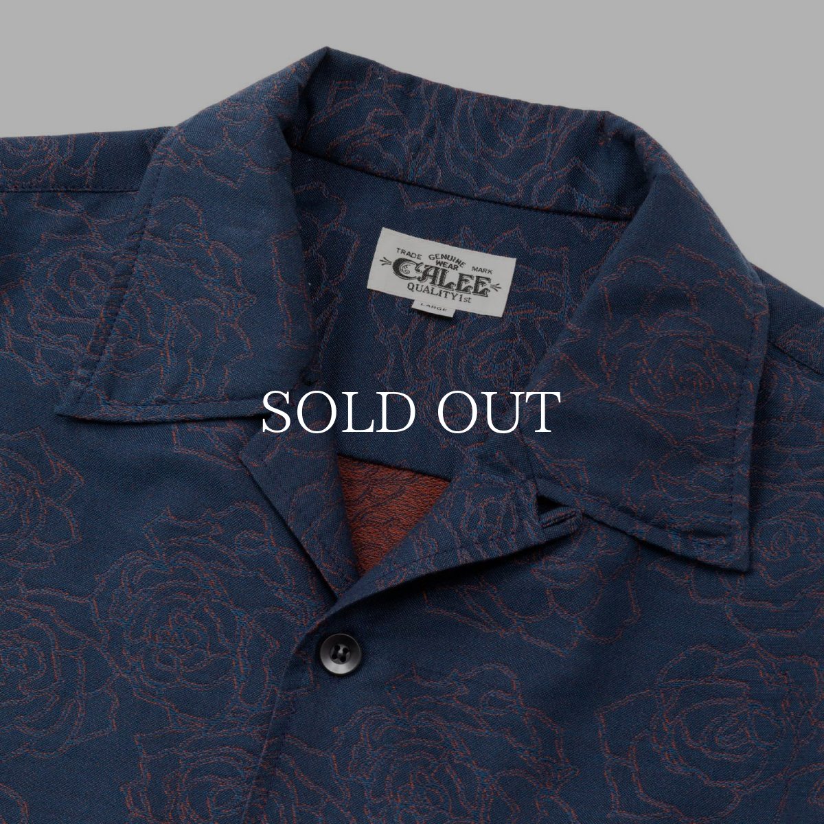 画像4: CALEE  5 LENGHT ROSE PATTERN JACQUARD SH (4)