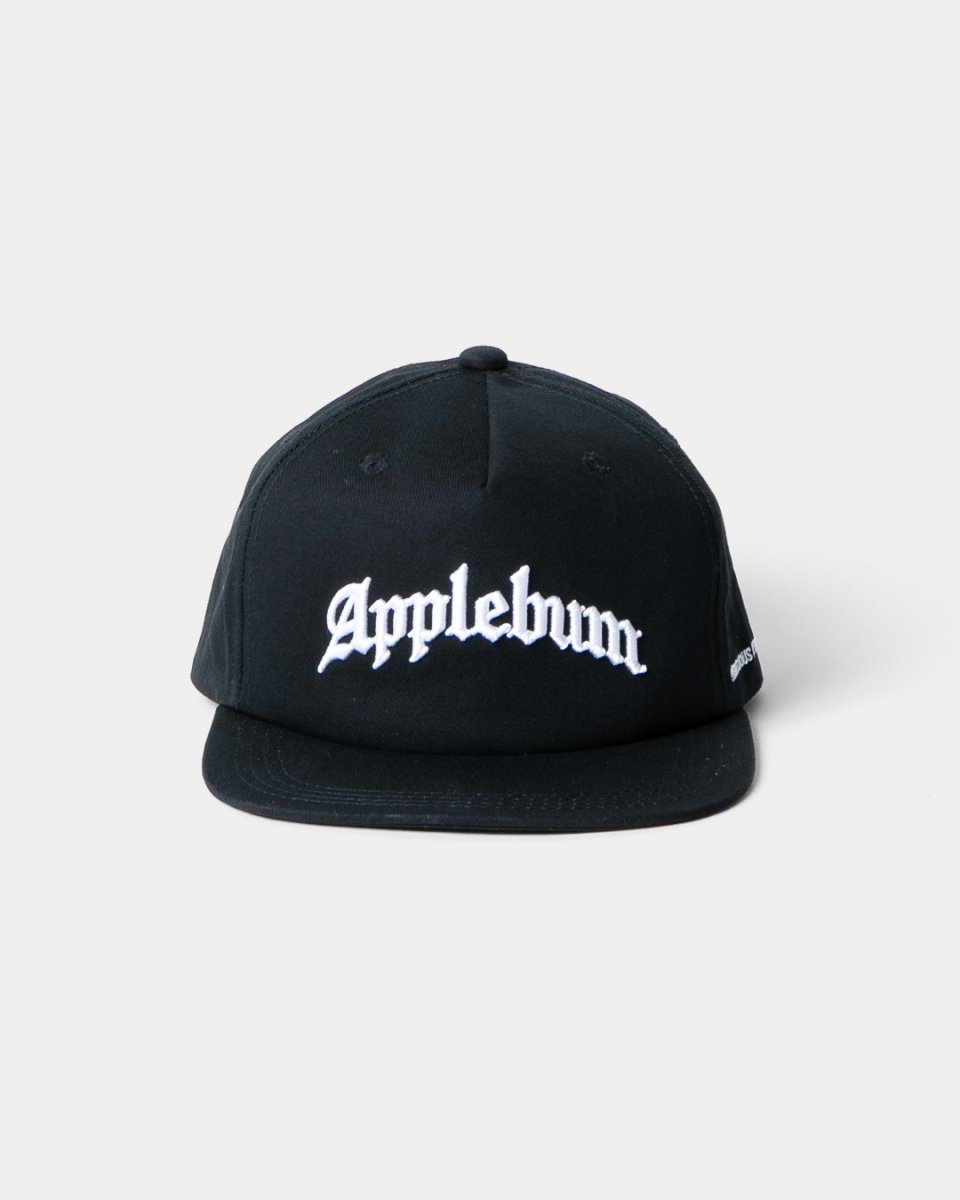 画像1: APPLEBUM  “Old English Logo” 5 Panel Cap (1)