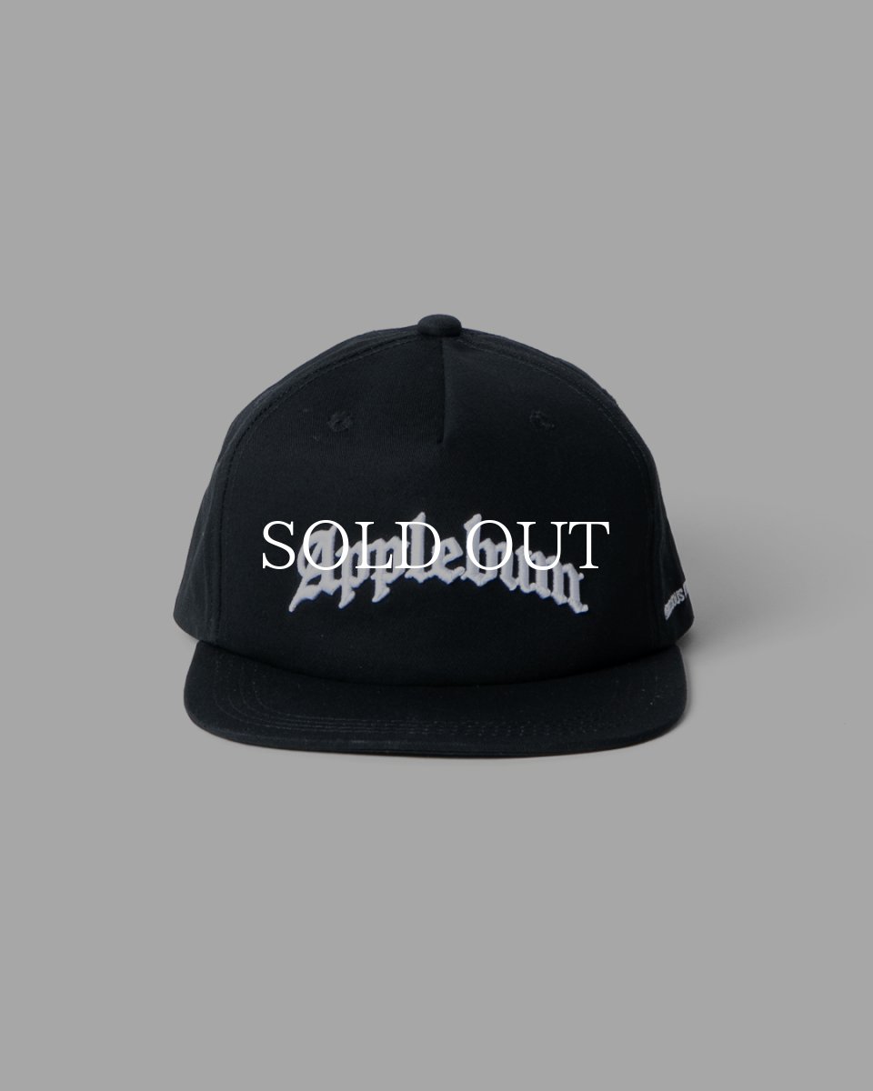 画像1: APPLEBUM  “Old English Logo” 5 Panel Cap (1)