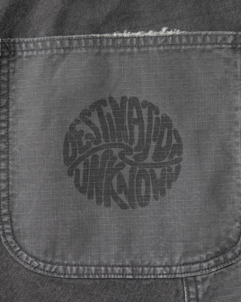 画像14: Liberaiders  HANDWRITING CANVAS WORK SHORTS (14)