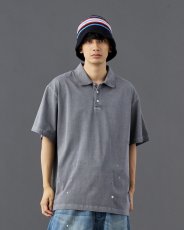 画像5: Liberaiders  PIGMENT DYED POLO SHIRT (5)